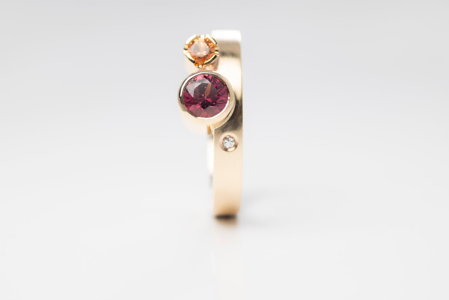 Rhodolite Garnet Ring